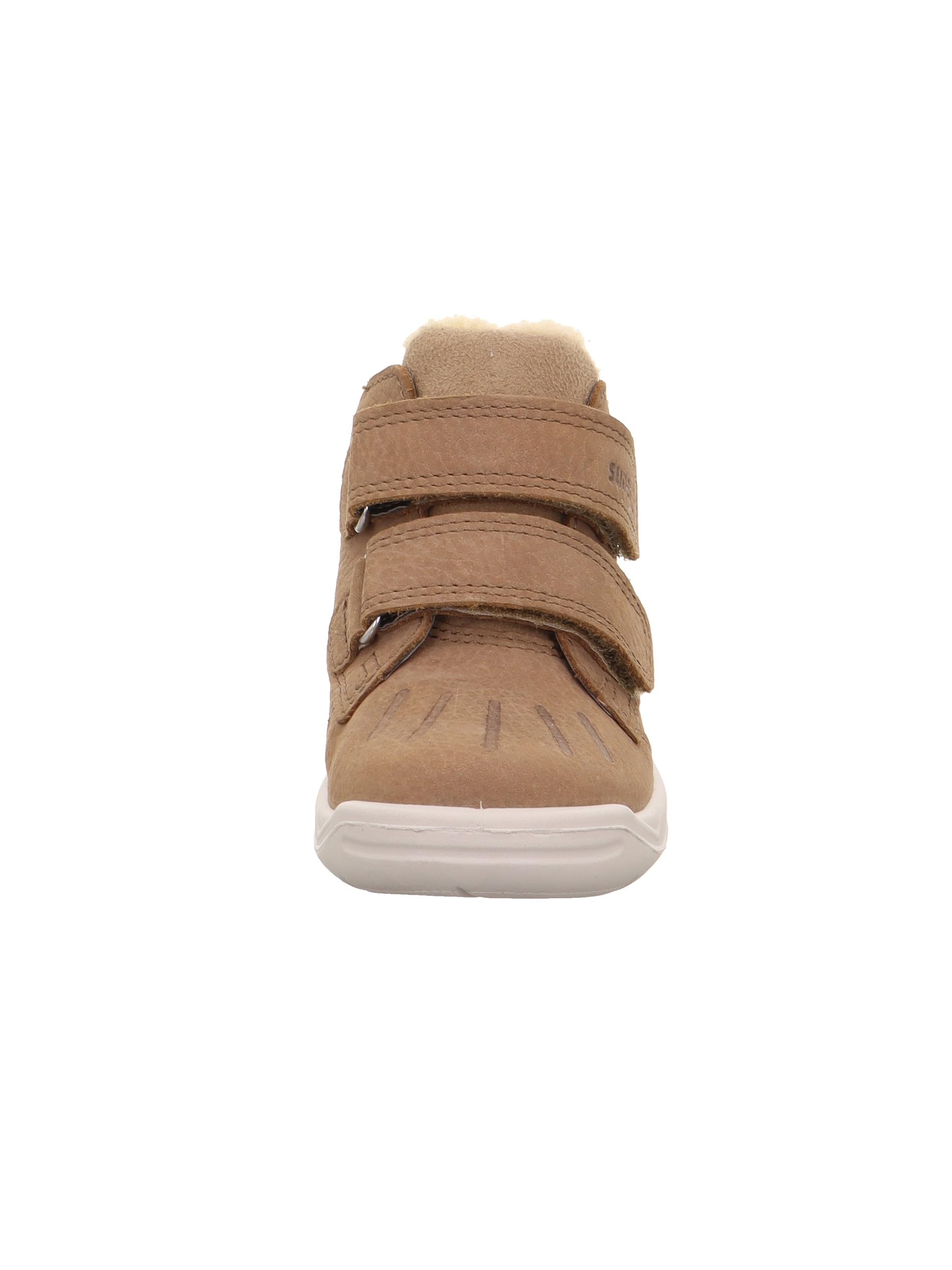 Superfit Jungen Baby Jungen Whaley Baby Jungen Warm Gefütterte Gore-tex Braun/Rot 3000Sneaker