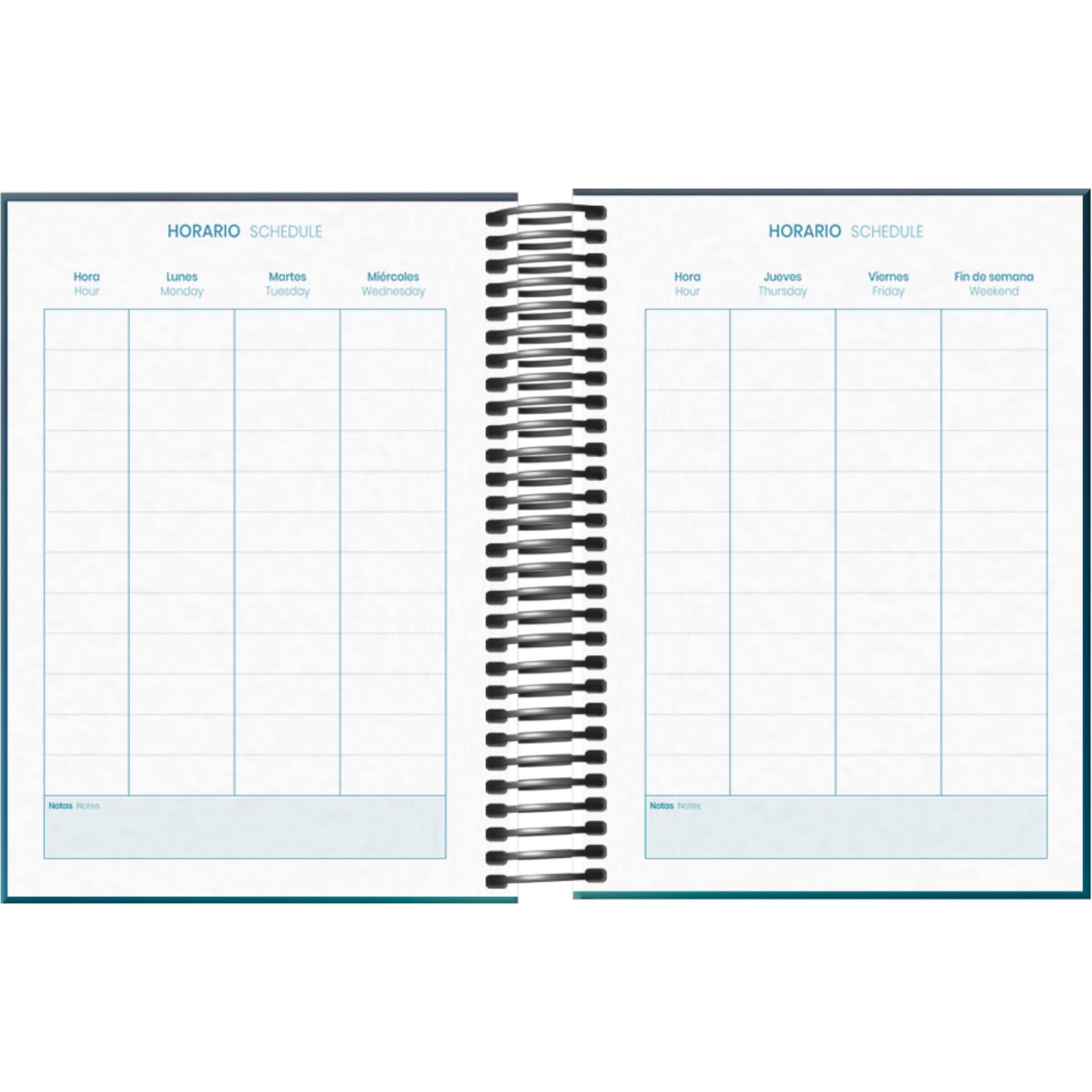 Dohe, School Planner 2025 2026, Day per Page, A6 Size (12x17 cm), Spanish and English, September to June - Image 3