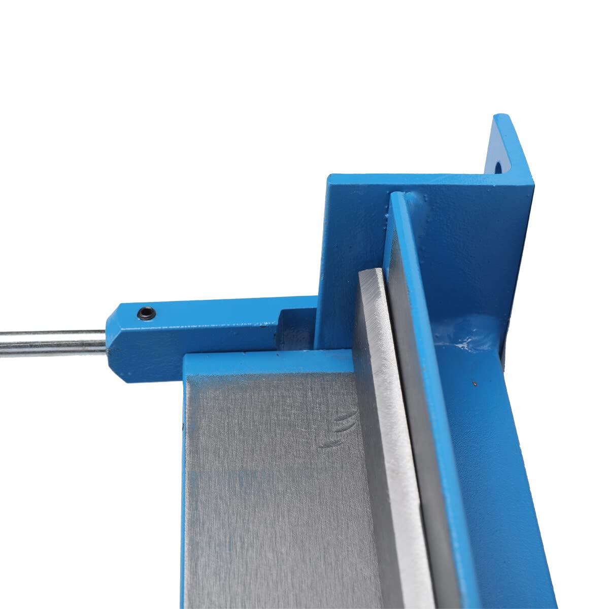 Piegatrice Per Lamiera Manuale Curvatrice Professionale Da Banco con Angolo di Piegatura 0-90°, per Lamiera di Acciaio di Spessore 1.2mm, Pieghevole 460mm