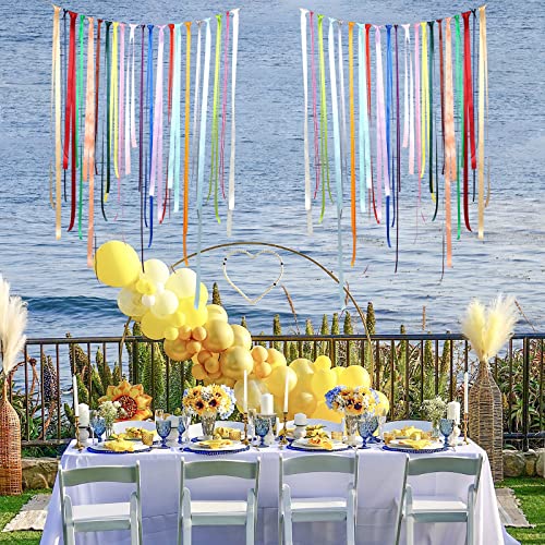 1" X 50Yds Peach Double Faced Satin Ribbon,High Density Solid Color Ribbon,Great For Crafts,Gift Wrapping,Sewing,Wedding&Christmas Decor (1" X 50Yds, Peach) #TOP6