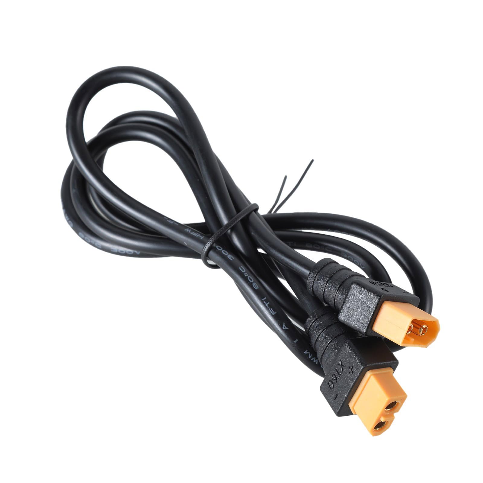 NONGYU XT60 Extension Cable Male to Female Connector Cord for Solar Panel and UAV Models 18AWG Connection Wire 2m Length