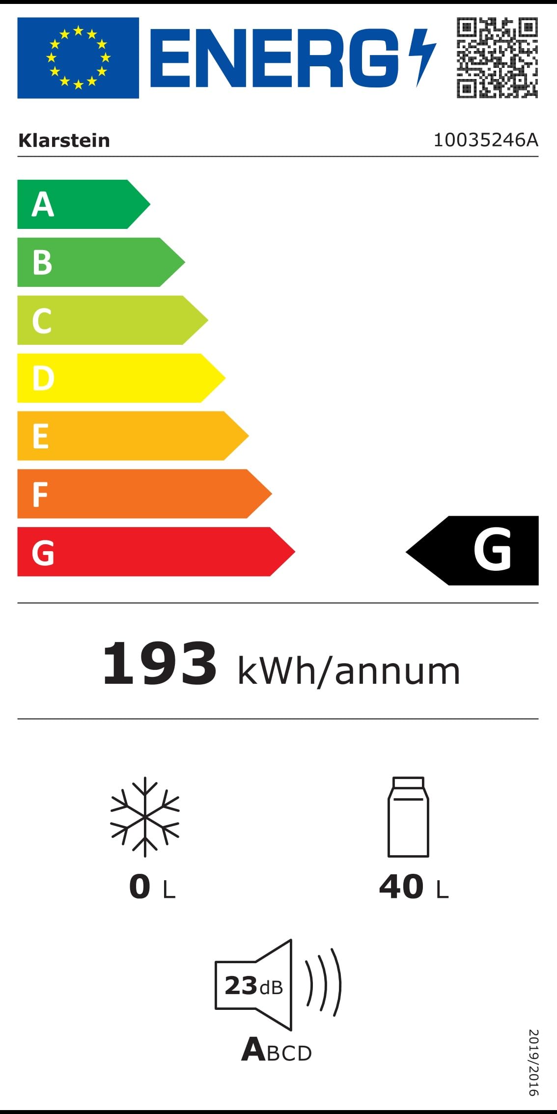 Klarstein Happy Hour - minibar, mini lodówka, lodówka na napoje, kompresor, temperatura chłodzenia: 5-15 °C, cichy: 0 dB, oświetlenie LED, 37 litrów, srebrny