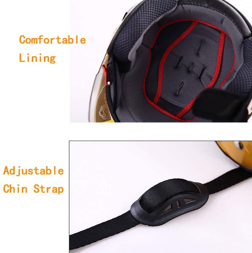 Casque Moto Enfant Spider Web - Semi-Jet Pour Vélo, Scooter, Trotinette - Taille 45-52 Cm - 2-7 Ans