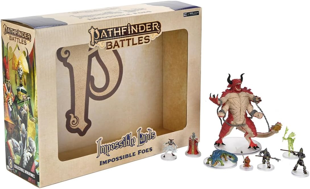 WizKids Pathfinder Battles: Impossible Lands - Impossible Foes Boxed Set
