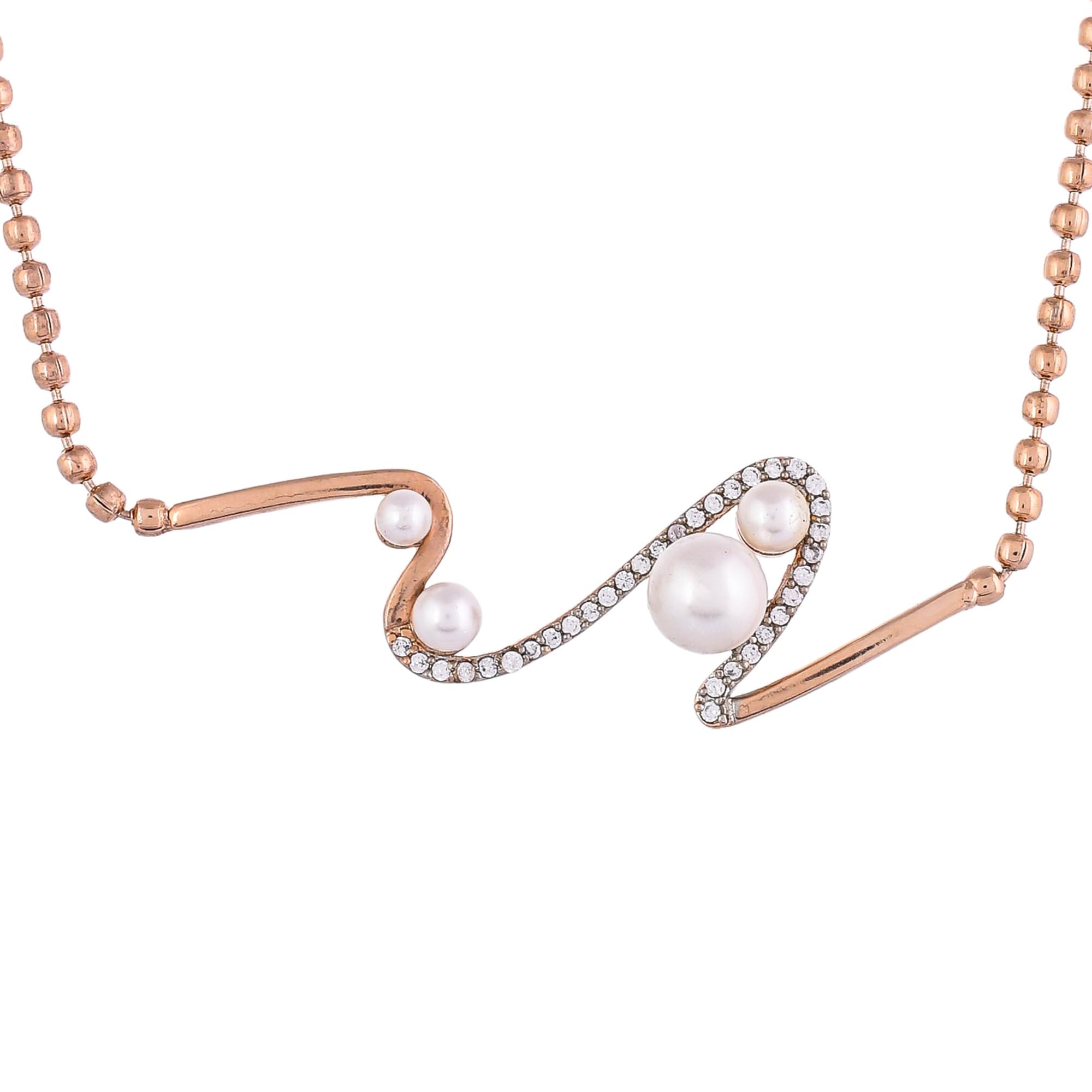 Stylish Brass Necklace Set
