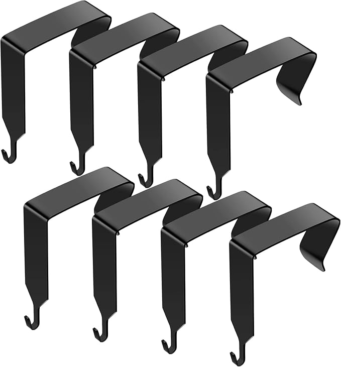 Funrous Over The Door Hook Panel Wall Metal Over Door Hook Cubicle Picture Door