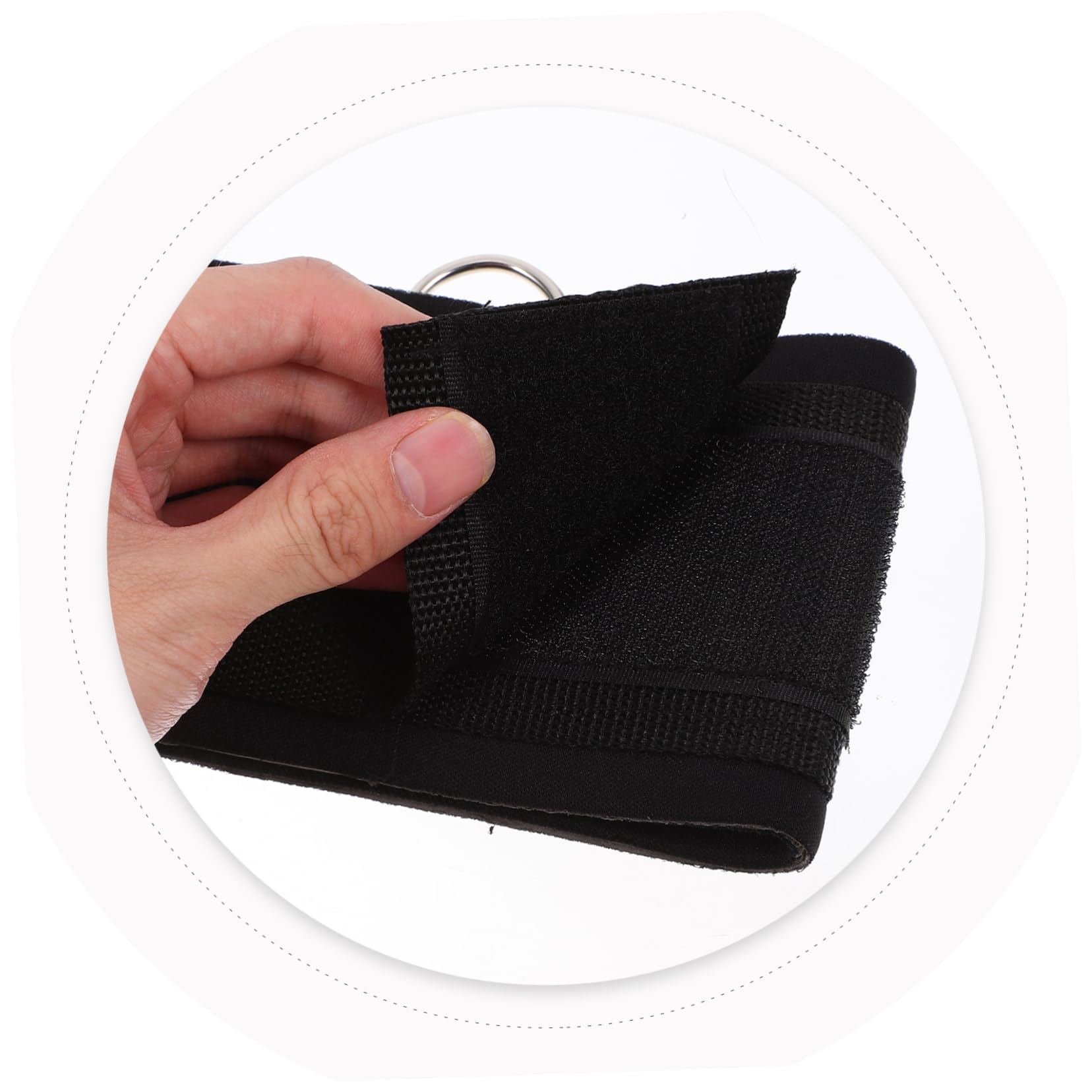 Fasce Resistenza per Caviglie Neoprene e Rigenerata Allenamento Indoor per Gambe e Salto Kit Portatile per