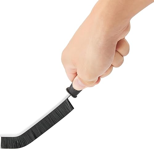 Miniatura 9 de 5 cepillos de limpieza de hendiduras, herramienta multifuncional de limpieza de huecos, cepillo de limpieza de hendiduras de cerdas duras para baño,