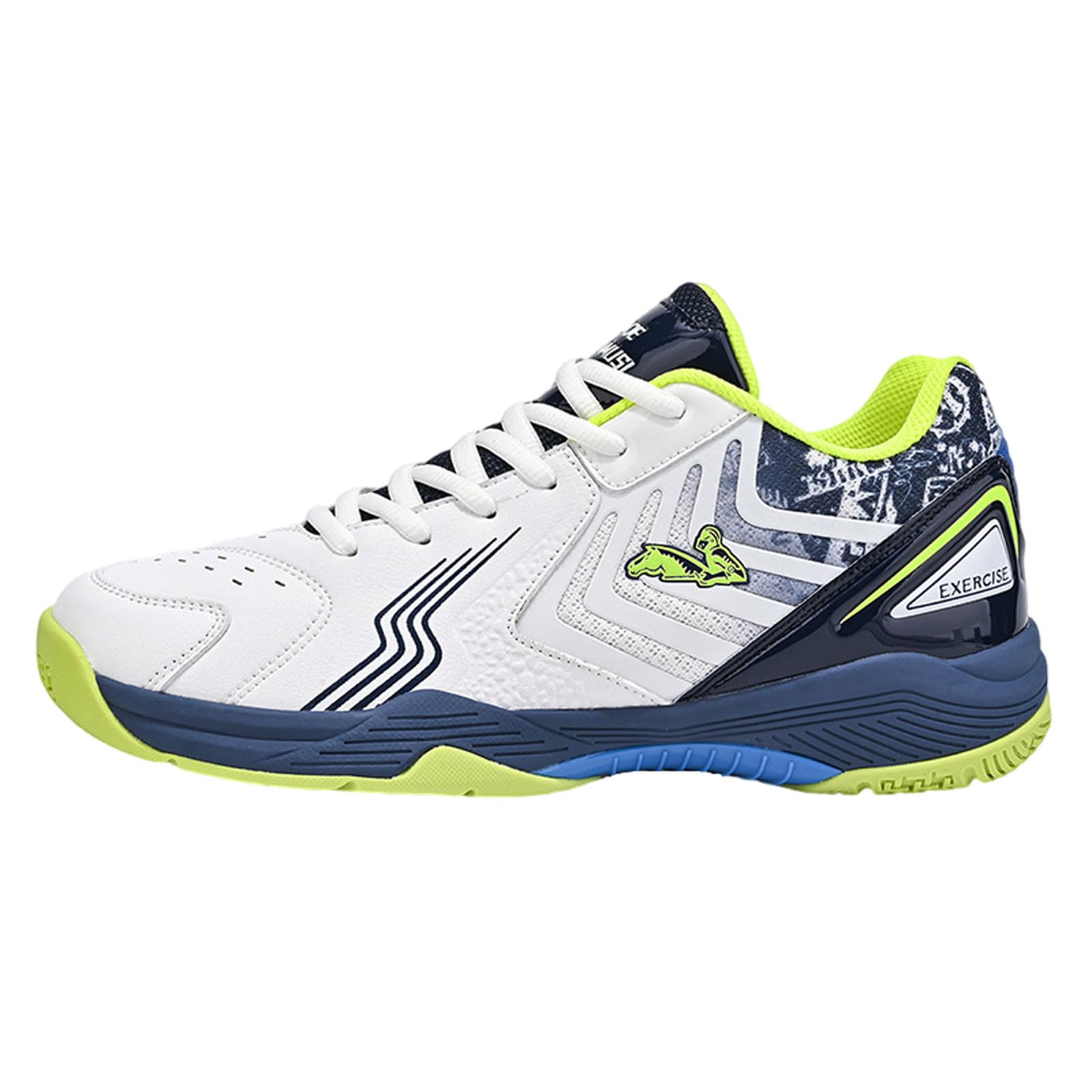 Zapatillas De Voleibol,Zapatos De BáDminton Hombre,Zapatillas Tenis Antideslizante Zapatillas Voleibol Hombre Ligero Zapatos Deportivos Transpirable para Hombre Adulto Fitness Bádminton