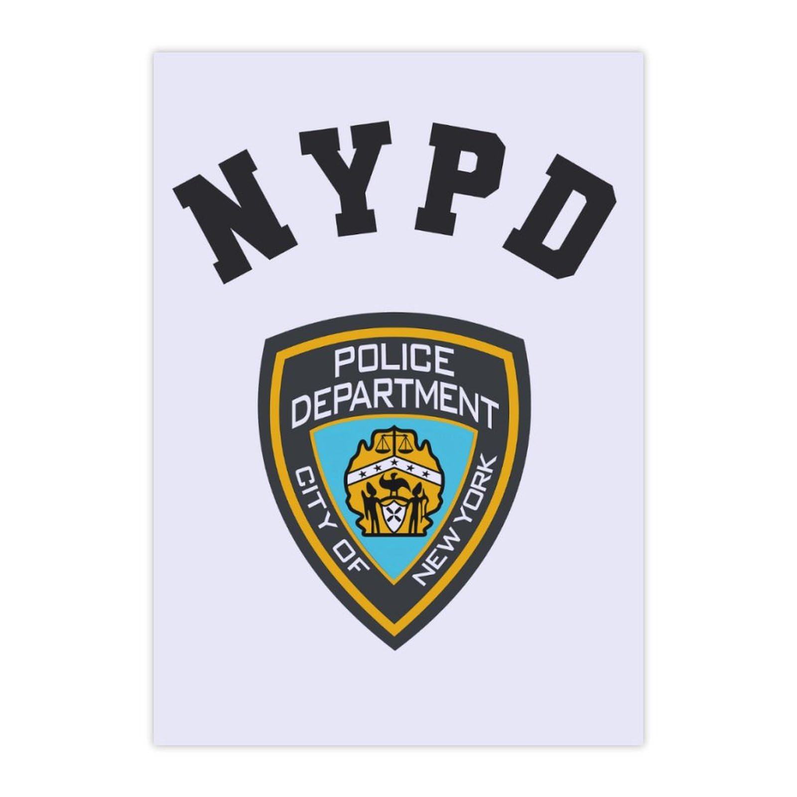 Amazon.co.jp: ニューヨーク市警察 Nypd ロゴ クリスタルステッカー