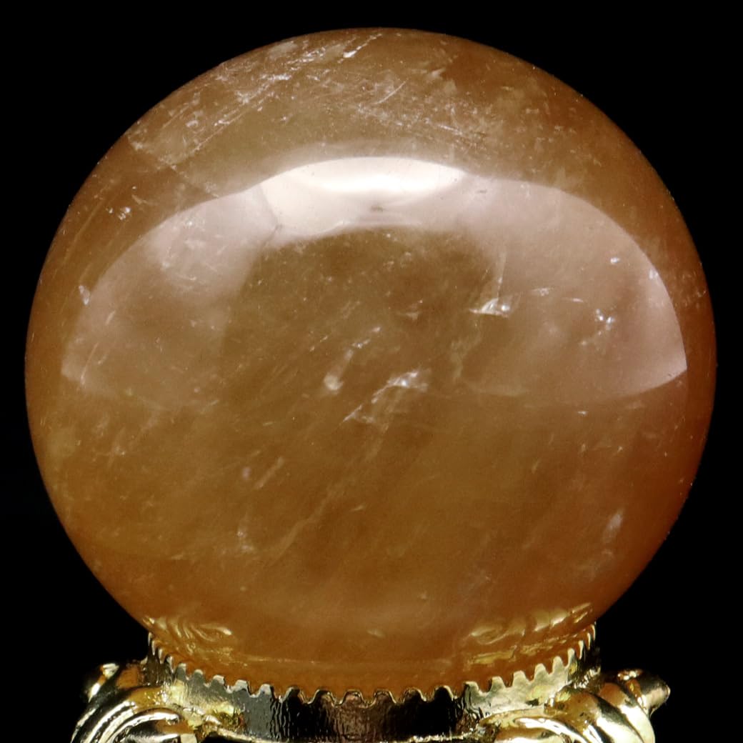 ゴールデンカルサイト丸玉 パワーストーン 参考 ゴールデンカルサイト