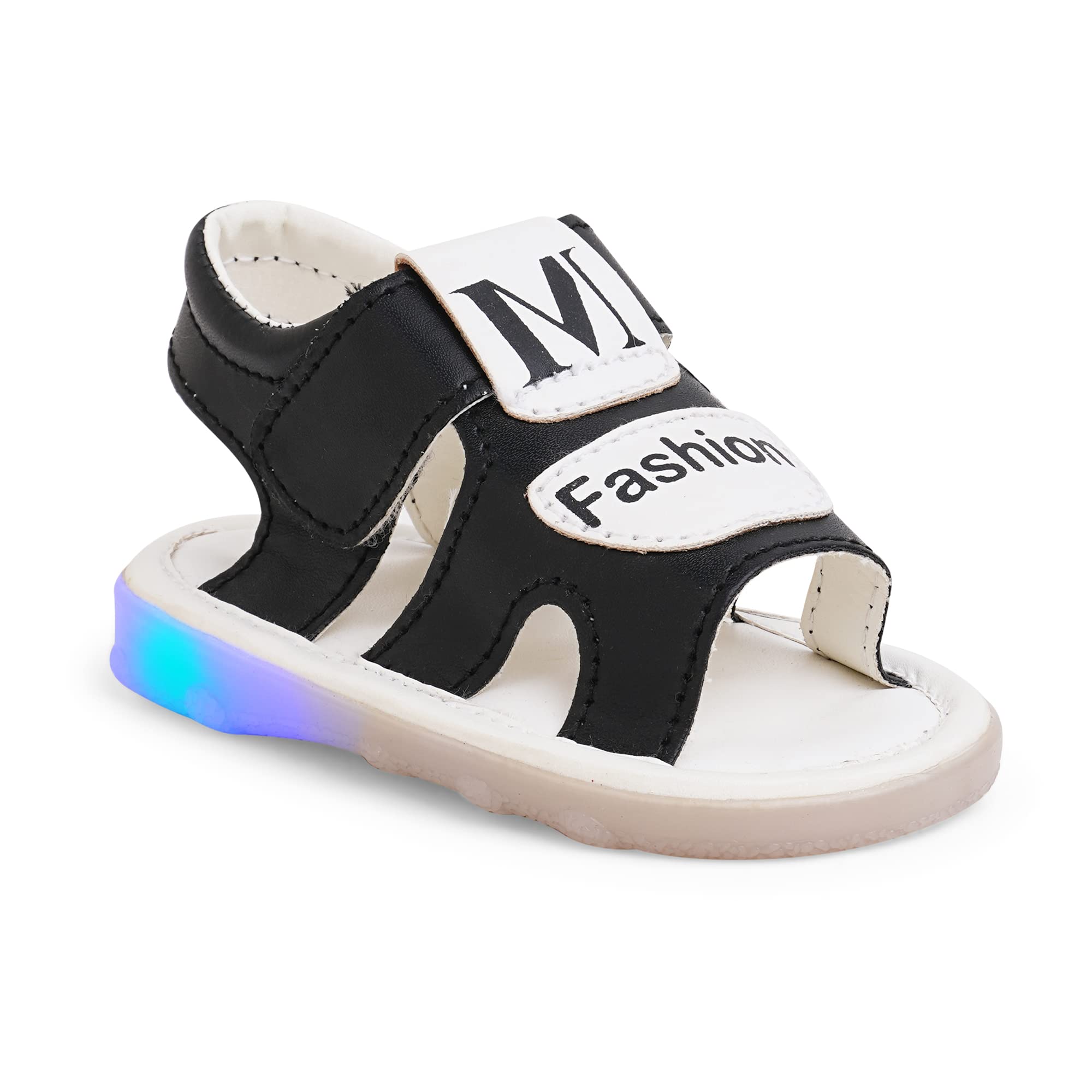 CHIU Kids Sandals with LED Sandal for Baby Boys and unisex - Black (B0CBB5S6ND) Amazon Price History, Amazon Price Tracker