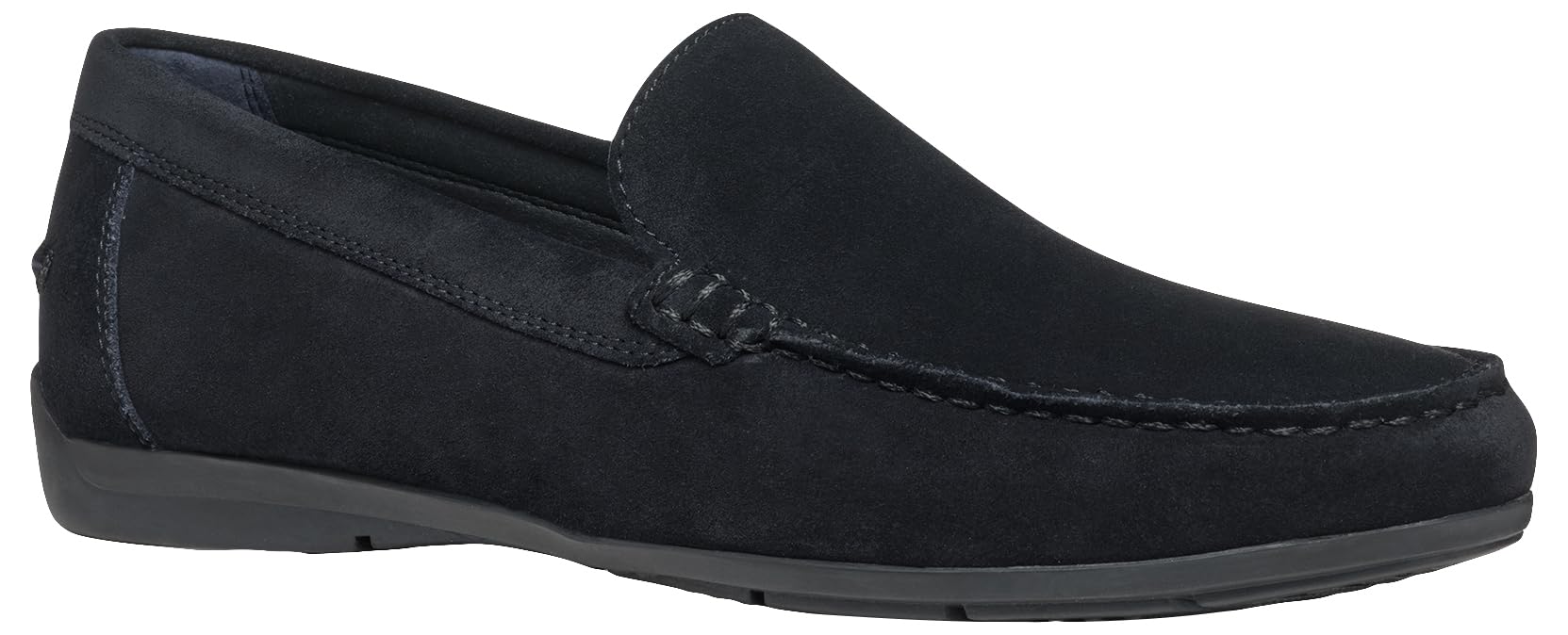 Geox Men's U SIRON A Moccasin, Navy, 11 UK