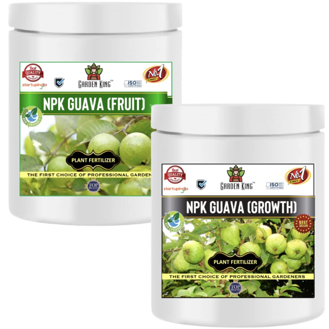 Sansar Agro® NPK Guava Care Kit (NPK for Growth (200 gm) + NPK for Fruits (200 gm), Essential NPK Fertilizer for fast Growth and Maximising Fruiting in Guava plant. (B0B6HP69WJ) Amazon Price History, Amazon Price Tracker