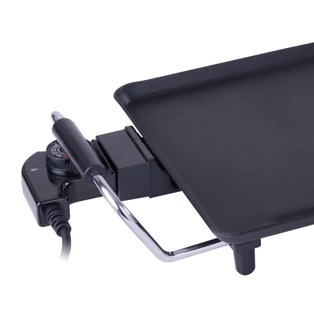 Electric Teppanyaki Table Top Grill Griddle BBQ Hot Plate Camping Festival Cook Buy Online in