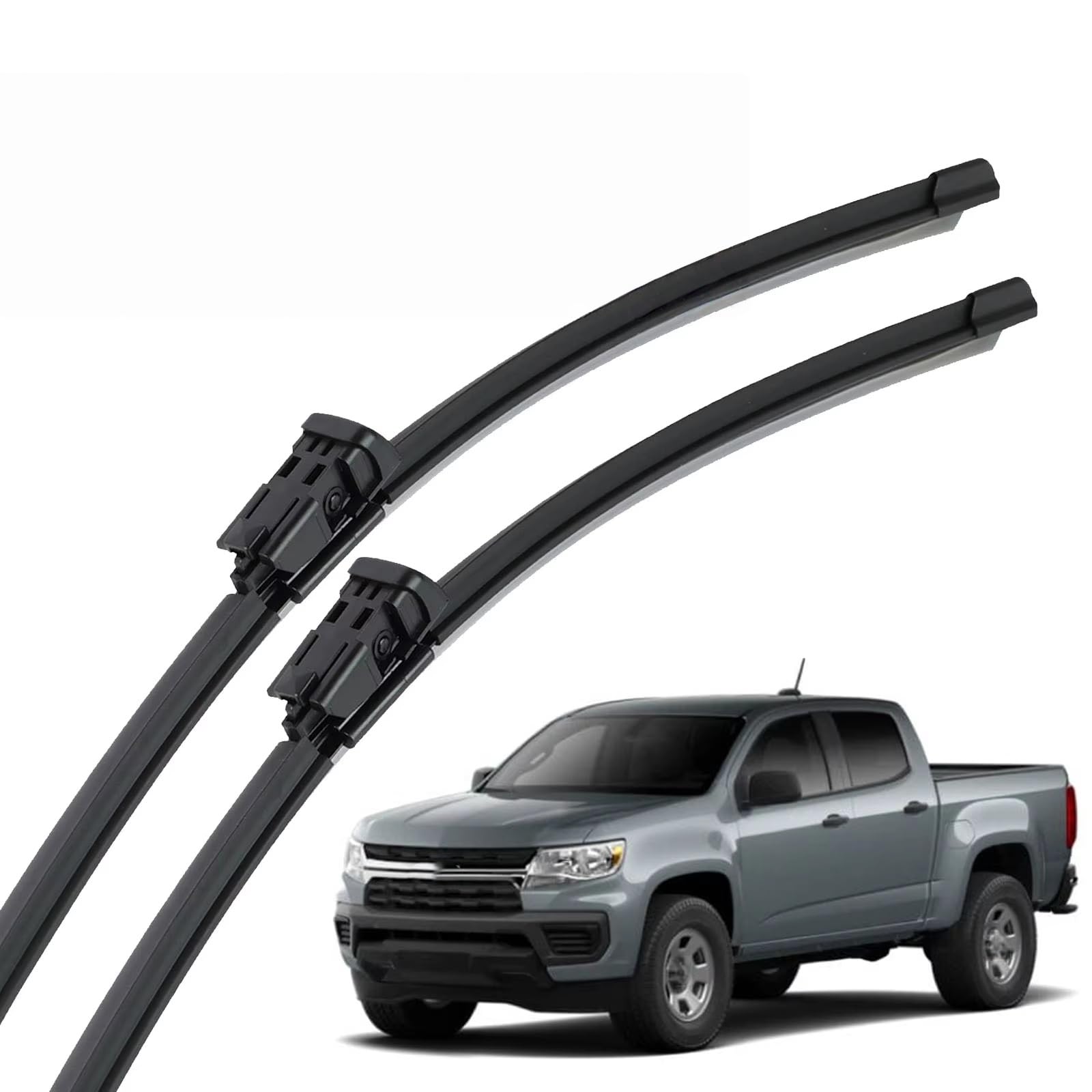 PAPEP Windscreen Wiper Blades for Colorado 2015-2022 22"+18", Front Replacement Wipers OEM Quality Water Repellent Rubber Automotive Windshield