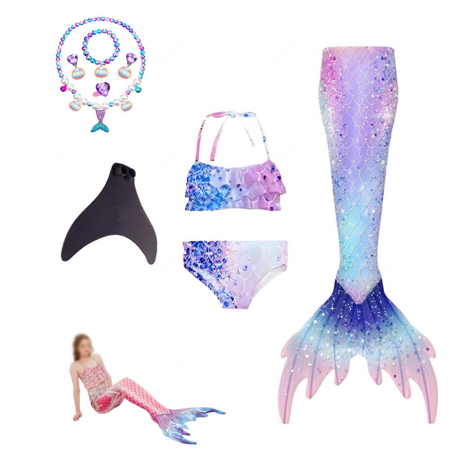 Lindo Conjunto Conjuntos Para NiñAs Material De Secado RáPido Ideal Para Piscina Y Mar,A-150