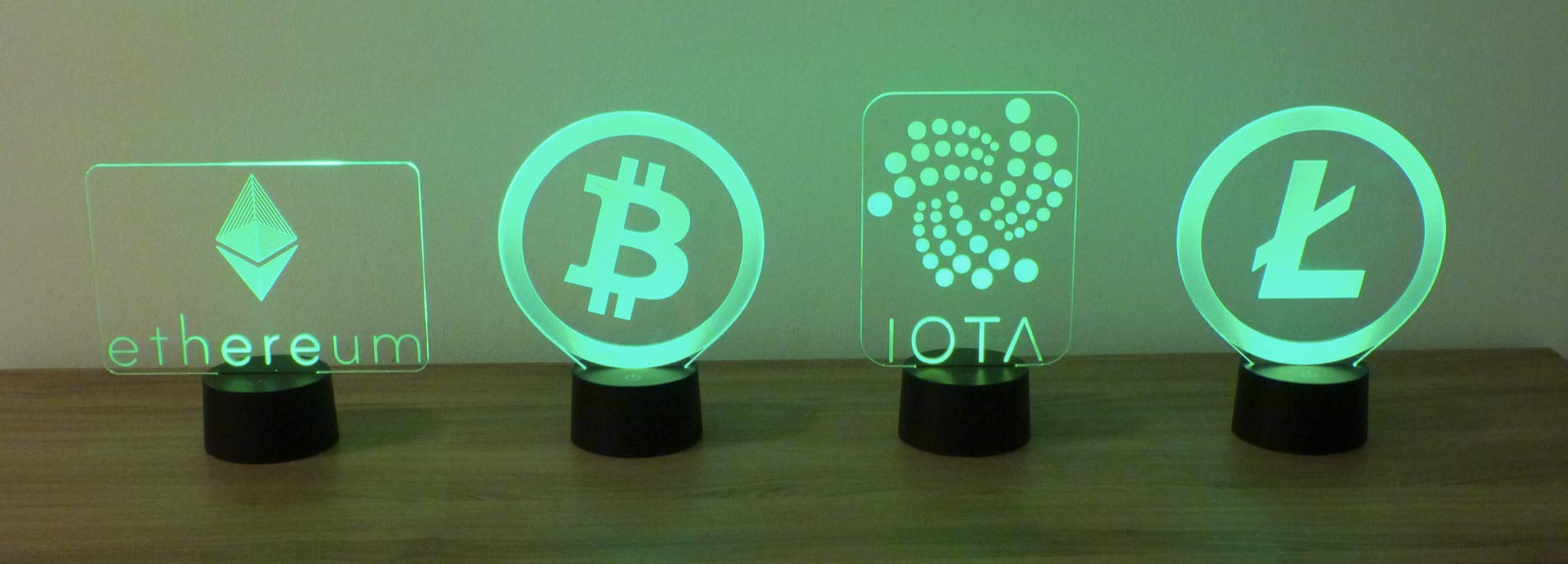 Litecoin tasarımında çok renkli LED lamba (7 renk) - kripto hayranları için  hediye : Amazon.com.tr: Ev ve Yaşam