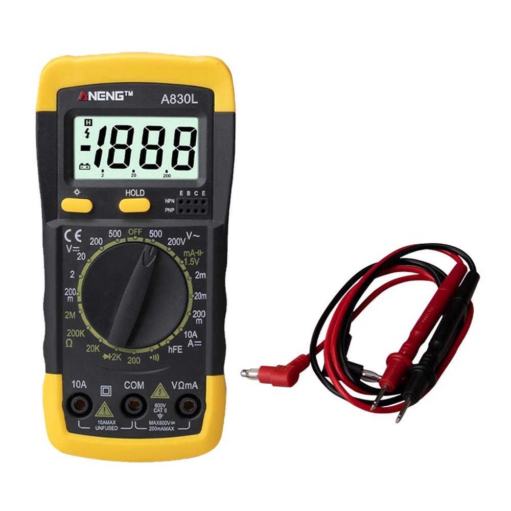 GoolRC Digital LCD Voltmeter Ammeter Ohmmeter Multimeter Volt AC DC Tester Meter