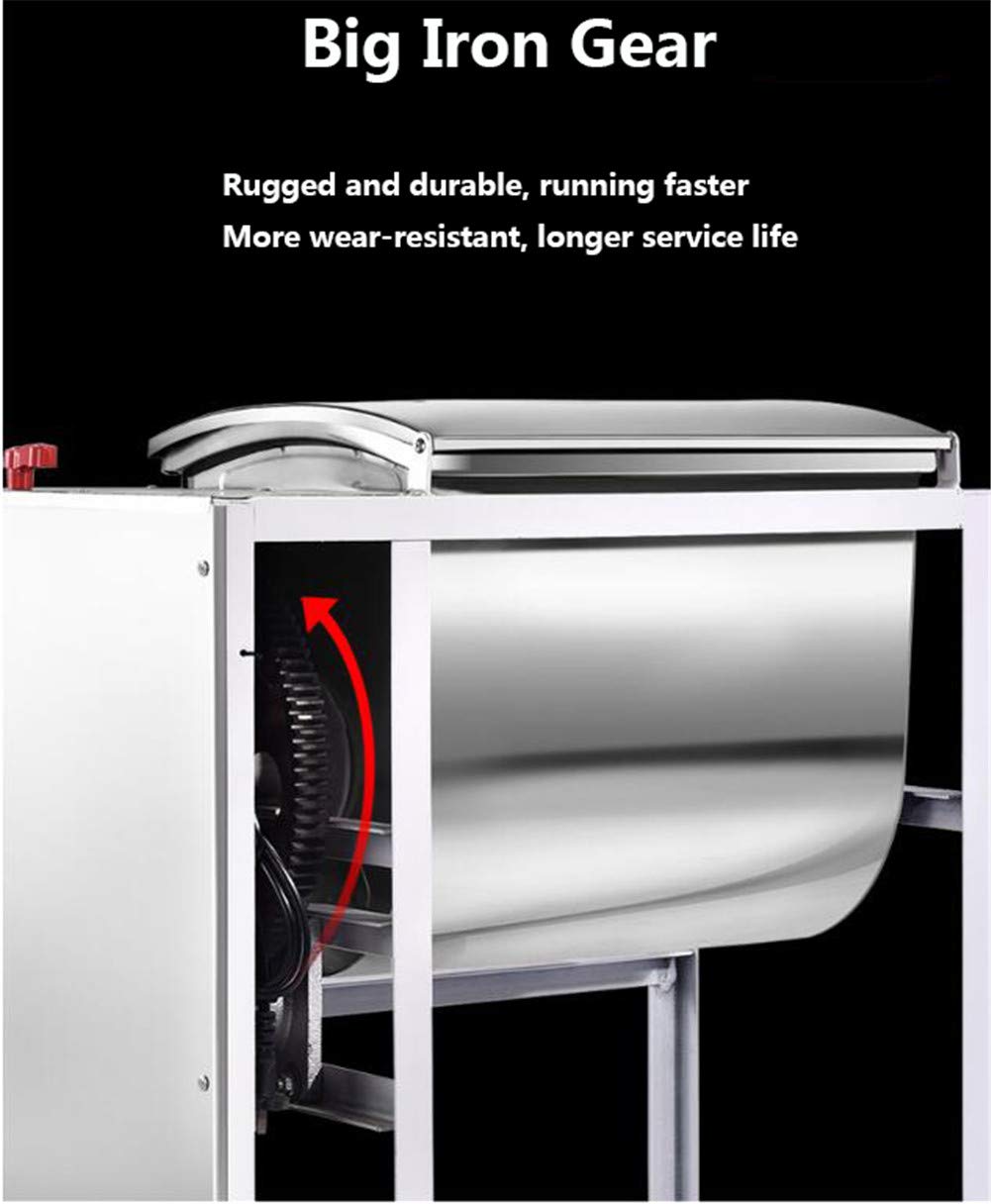 Impastatrice planetaria, frullatore per Dolci, 30 QT 1500 W Resistente per impastare impastare per scuole, panetterie, ristoranti, pizzerie