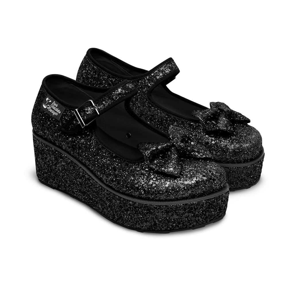 Hot Chocolate Design Chocolaticas Funky Canvas Women's Mary Jane Flat Shoes — view 54