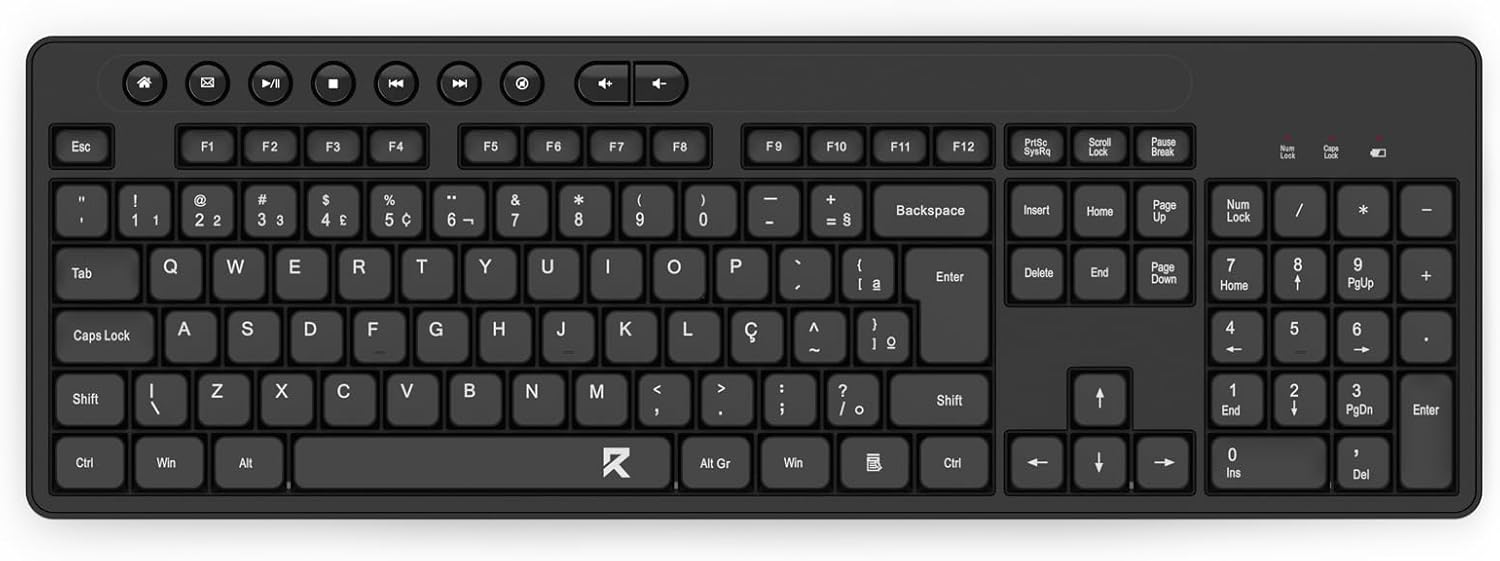 [P] Teclado Redragon R Office BK-7094