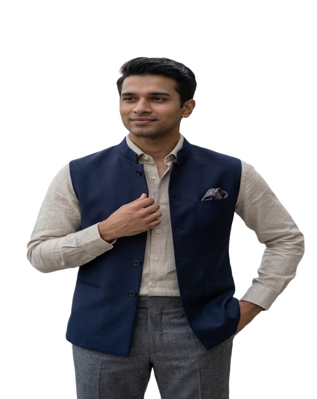 new-18 Nehru Jacket, Modi Koti for Men, Cotton Waistcoat for All Occasion-picture-32