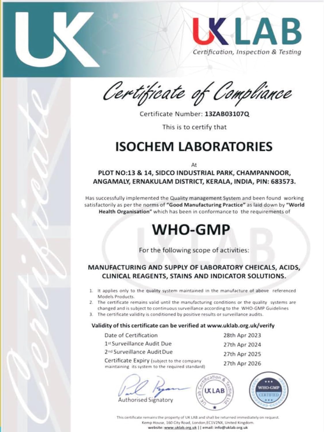 ISOCHEM Sodium Thiosulphate Food Grade Mineral Supplement for Food Preservation (500GM) 2