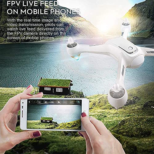 YYAI-HHJU GPS-Drohne, Drohne WiFi GPS Brushless Echtzeit-FPV-Rc-Hubschrauber Mit 1080P-Kameras Höhenwartung Headless… – Bild 3