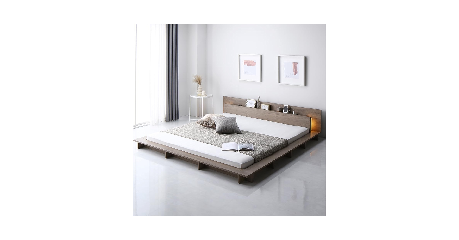 Amazon｜RASIK ベッド ステージタイプ シングル フレームのみ