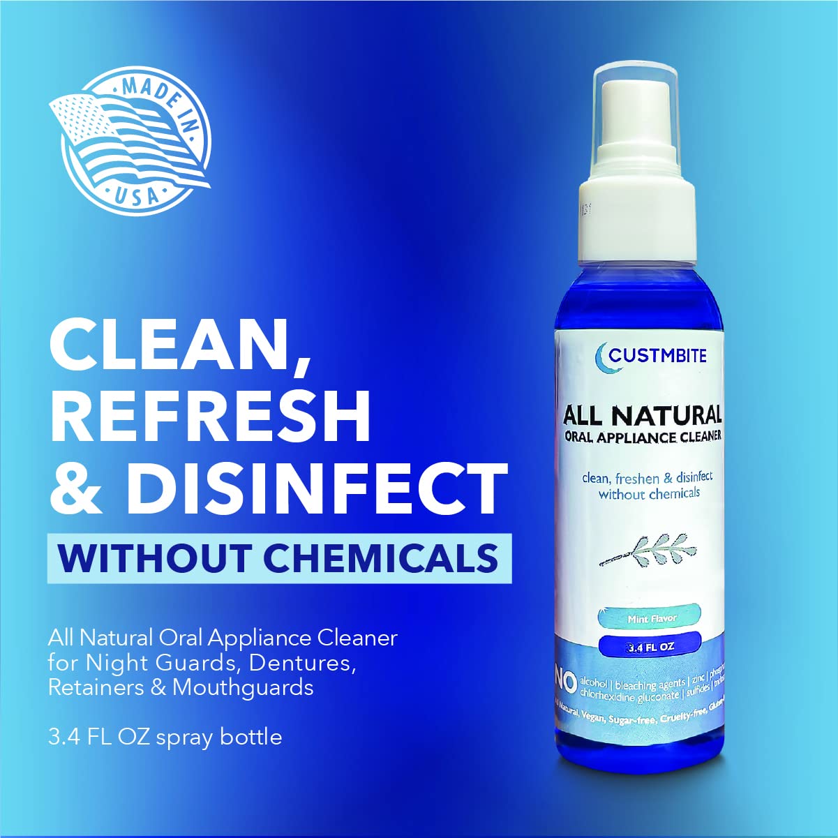 best way to clean dental night guard