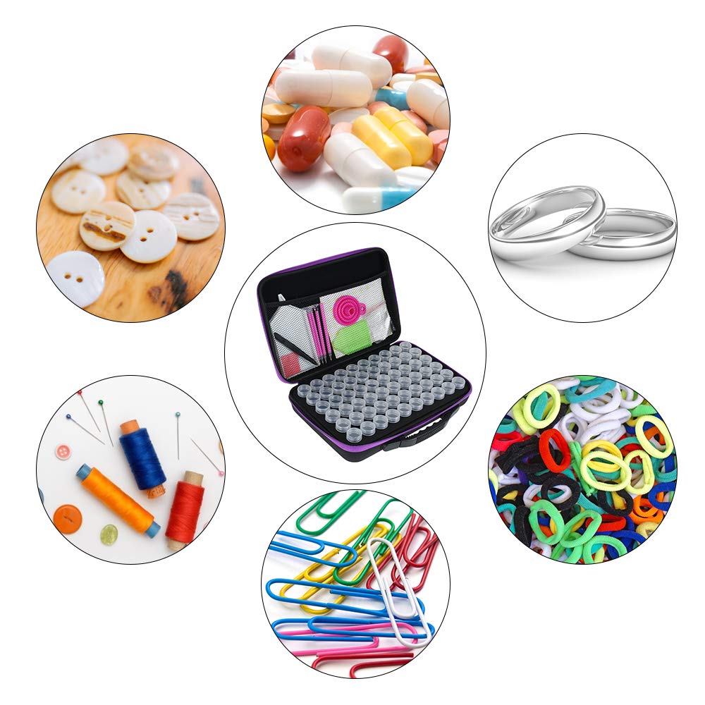 US Storage Box Accessories Tools Jewelry Bead Storage(Two)