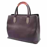 Amazon | [ポールスミス] レザーハンドバッグ ワイン レディース