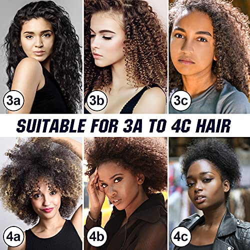 Detangling Brush, Comb For 3A To 4C Texture Hair, Curly, Greasy, Dry Or Thick Hair, Massage The Scalp And Improve Hair Quality, Suitable For Men, Women And Children(Pink) #TOP4