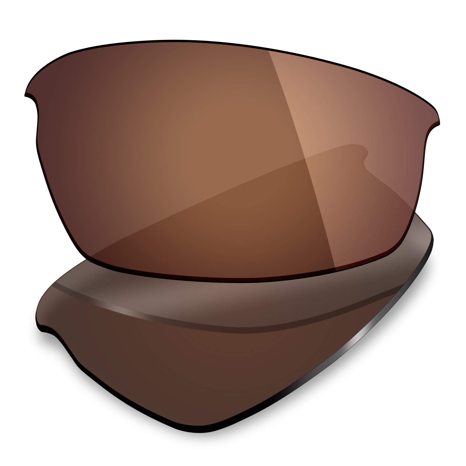Mryok Men's Polarized - Bronze Brown Polarized Replacet Lenses For Oakley Bottlecap - Bronze Brown