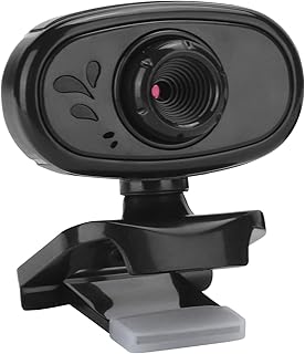 Tangxi USB Webcam, HD Desktop Clip-on Computer Camera with Microphone, Drive-Free USB Web Camera for Video Conference/Online Chatting