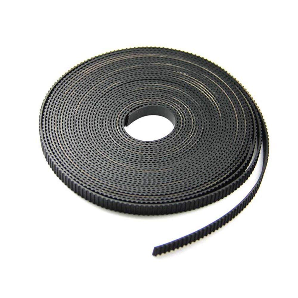 Cinghia GT2 Per Stampante 3D: 5m X 6mm, Passo 2mm. Gomma Flessibile Per Reprap, Prusa, CR-10, Macchine CNC