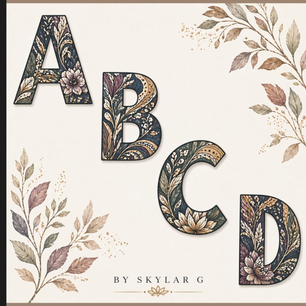 ABCD: Beautiful Alphabet Designs for Creative Minds