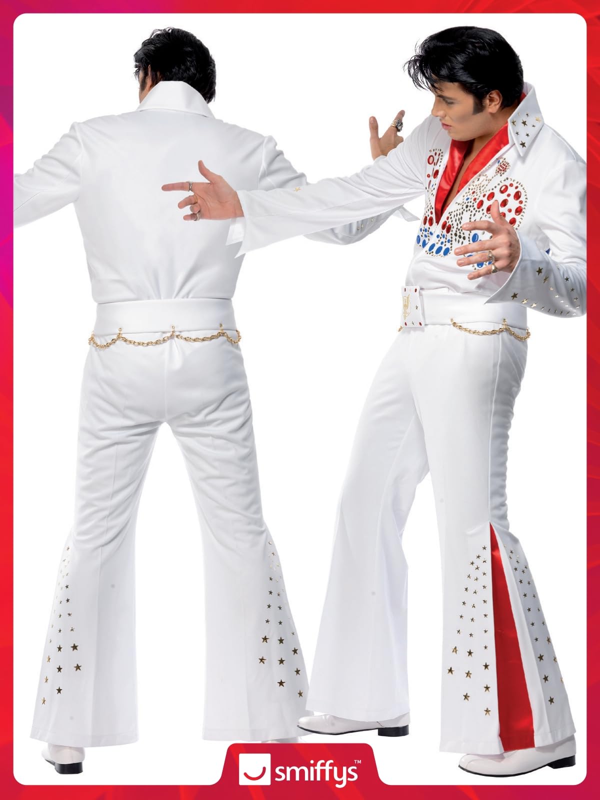 Smiffy's Adult American Eagle Deluxe Elvis Costume