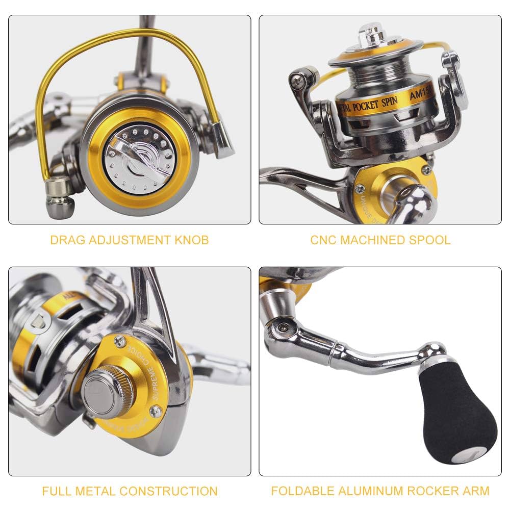 FUSION 3ボールベアリング リール ゴールド FUSION 3ボールベアリング リール ゴールド FUSION 3ボール