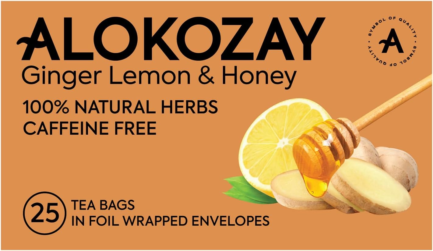 Ginger Lemon & Honey Tea, 25 Teabags