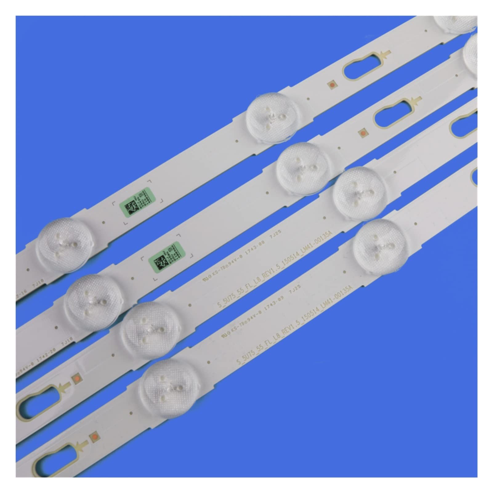LED Bande de rétroéclairage UE55JU6000 UN55JU7100 UN55JU7100 UE55MU6270 UN55JU7700 UN55JU7500 UN55JU6800 UE55JU7505 Compatible for Samsung Bande lumineuse TV