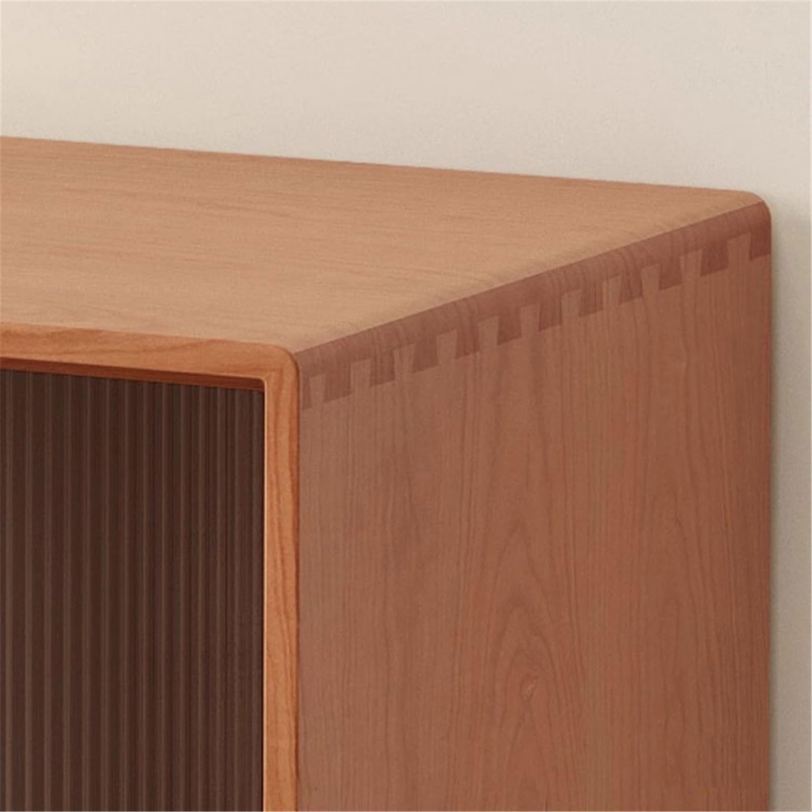 Ufficio Armadietto for dischi in vinile retrò, ripiano for CD in legno Scaffale porta dischi