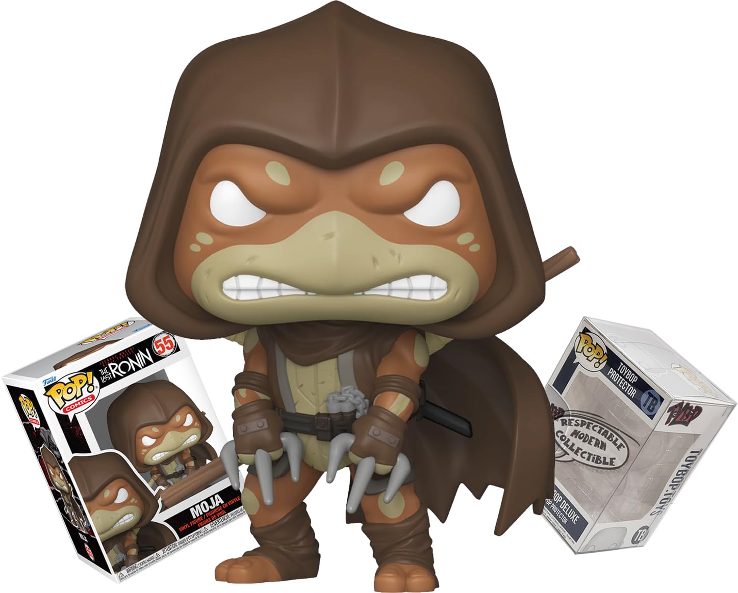 Figura Funko TMNT The Last Ronin Moja coleccionista con protector Pro-Deluxe ToyBop