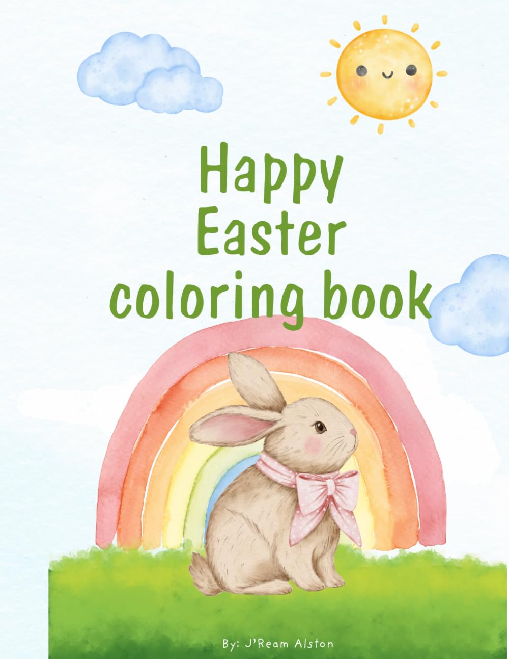 Happy Easter: Coloring Book