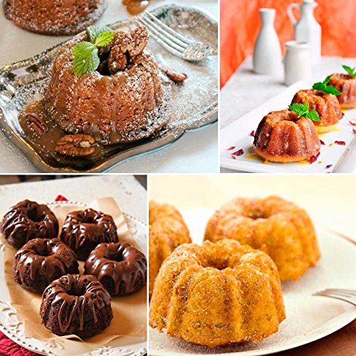 Kit 12 Forminhas Silicone Mini Bolos Cupcake Pudim Gelatina