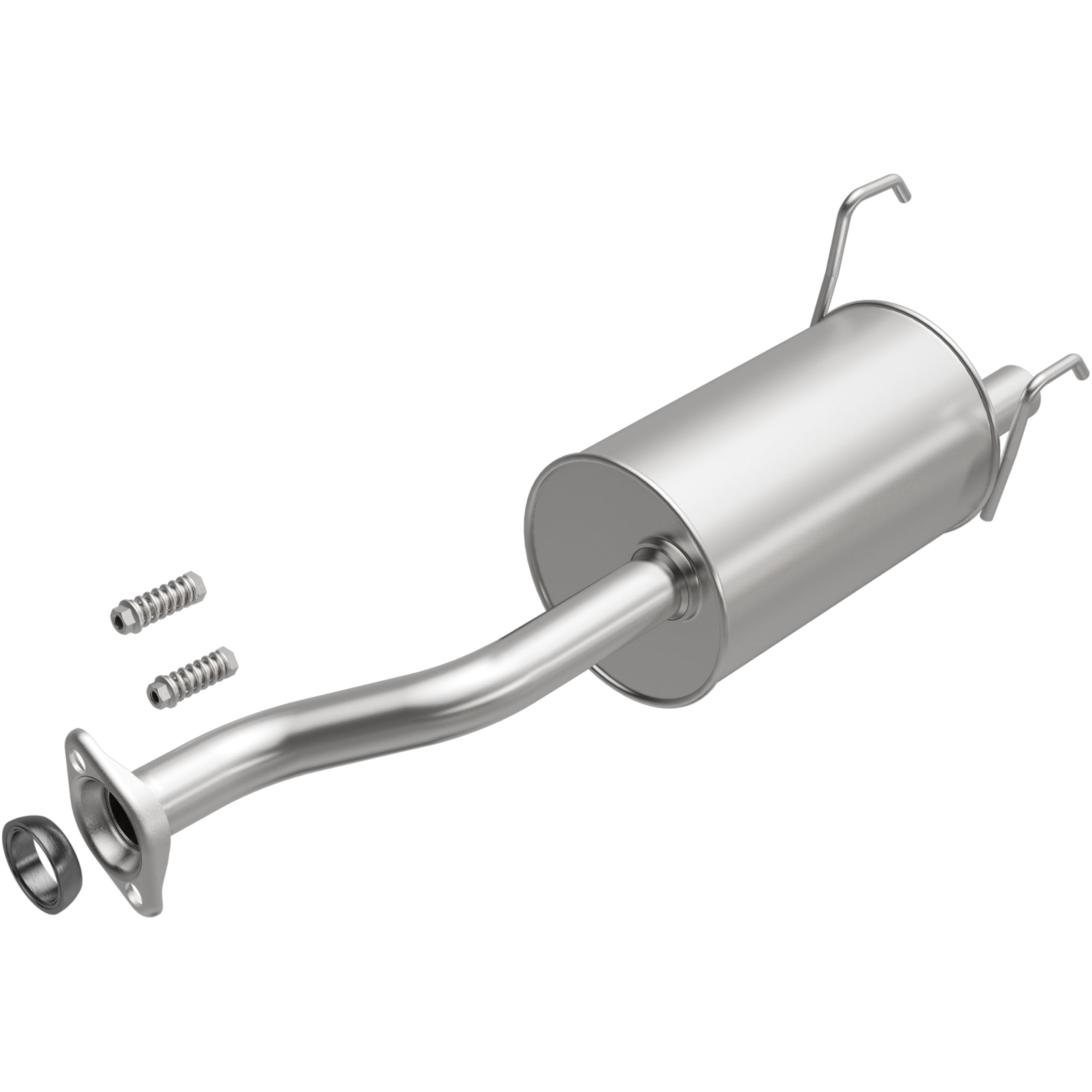 BRExhaust Replacement Muffler Kit 108-0058: Direct-Fit, Compatible with 92-95 Civic 1.5L