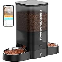 HoneyGuaridan 5L Distributore Automatico Cibo Gatti Adatto a Due Gatti