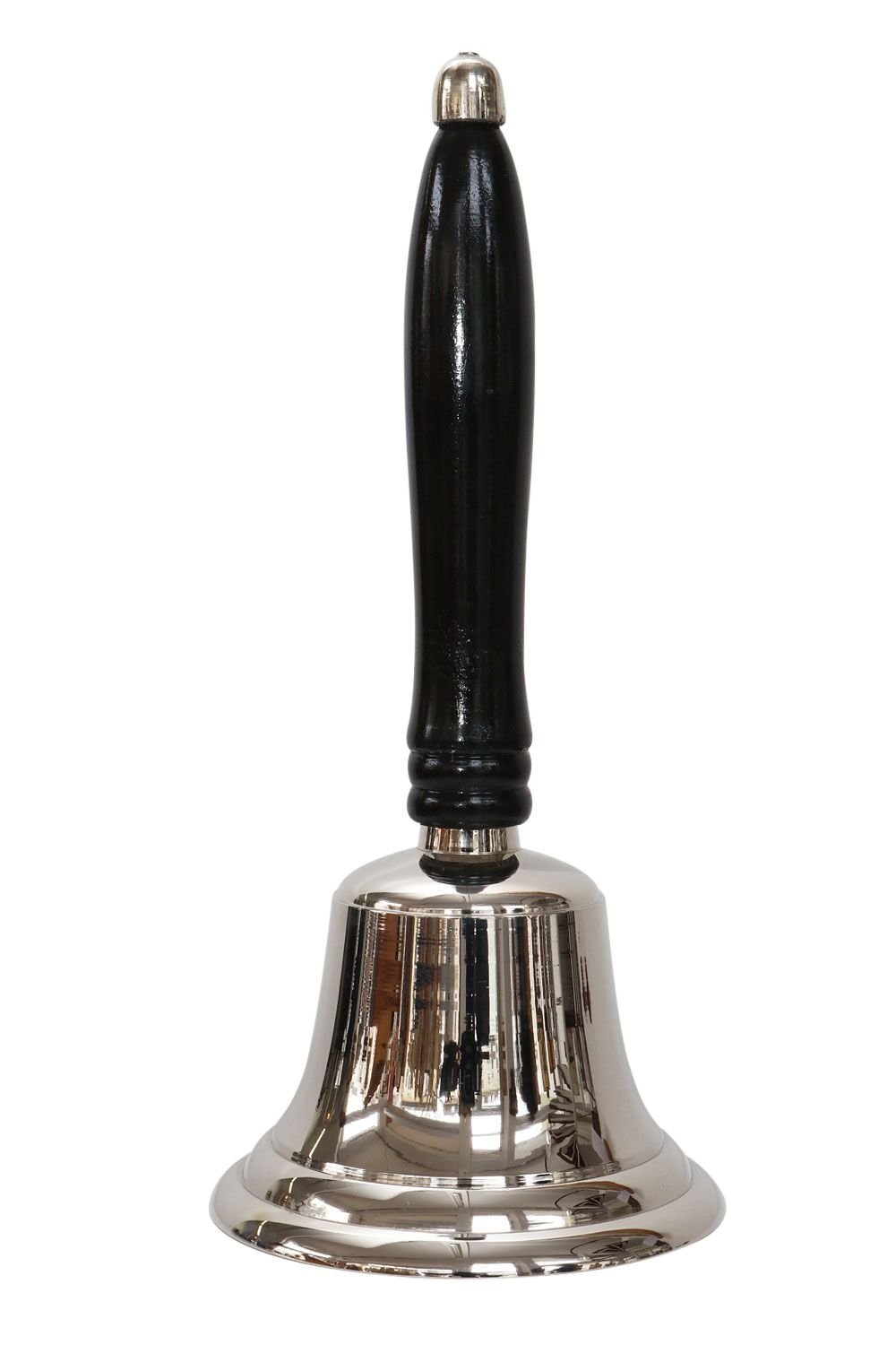 aubaho Campana de Tabla 22cm latón Madera Estilo Antiguo (c)