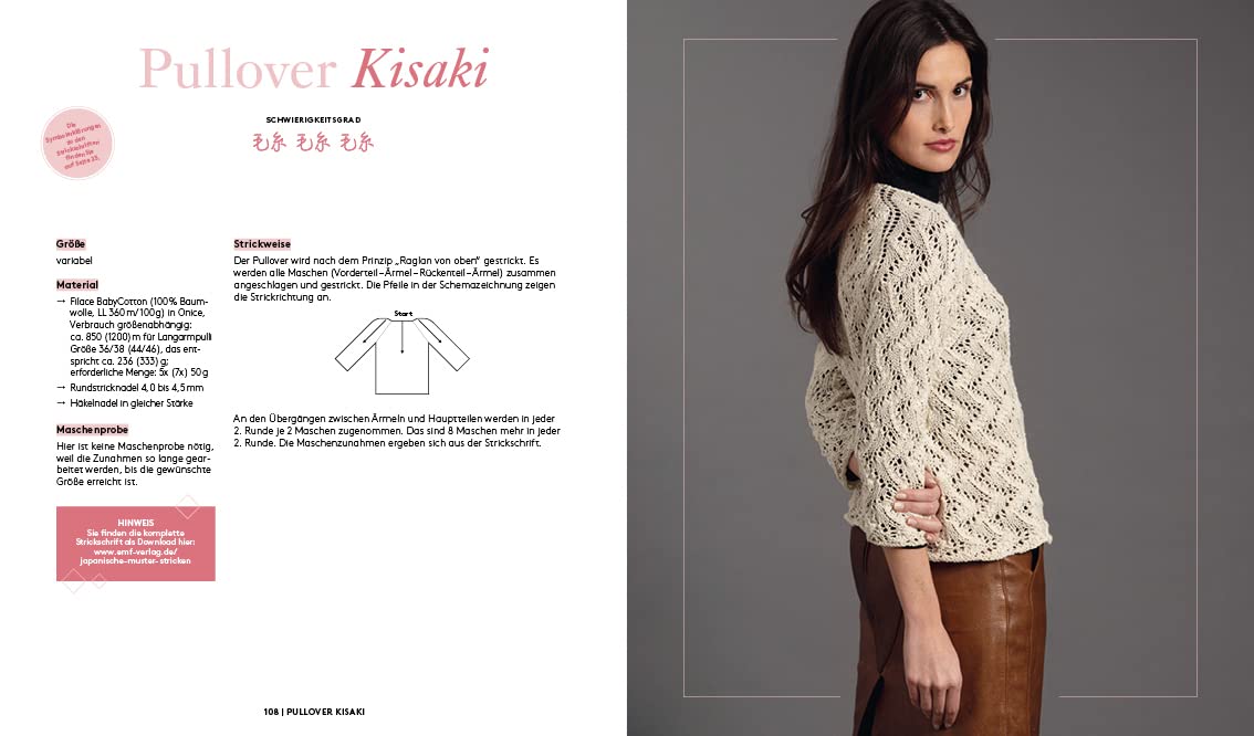 Japanische Muster stricken – das große Projektbuch: 25 Strickmodelle in beeindruckenden Designs